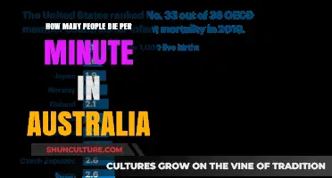 Mortality Rates: Australia's Minute-by-Minute Loss