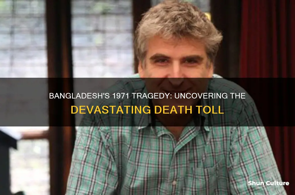 how many people died in 1971 in bangladesh