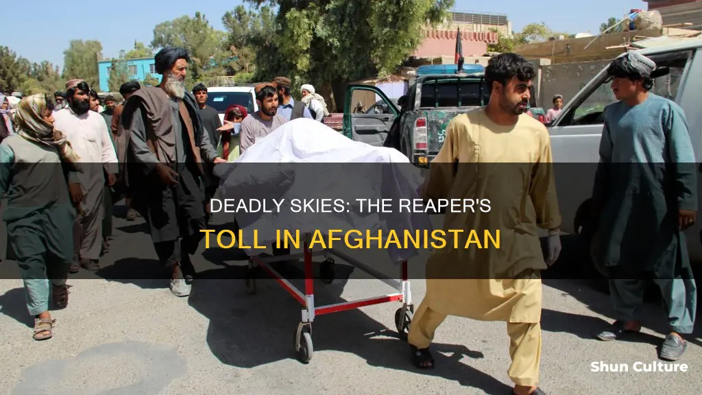 how many people died in afghanistan after the reaper striked