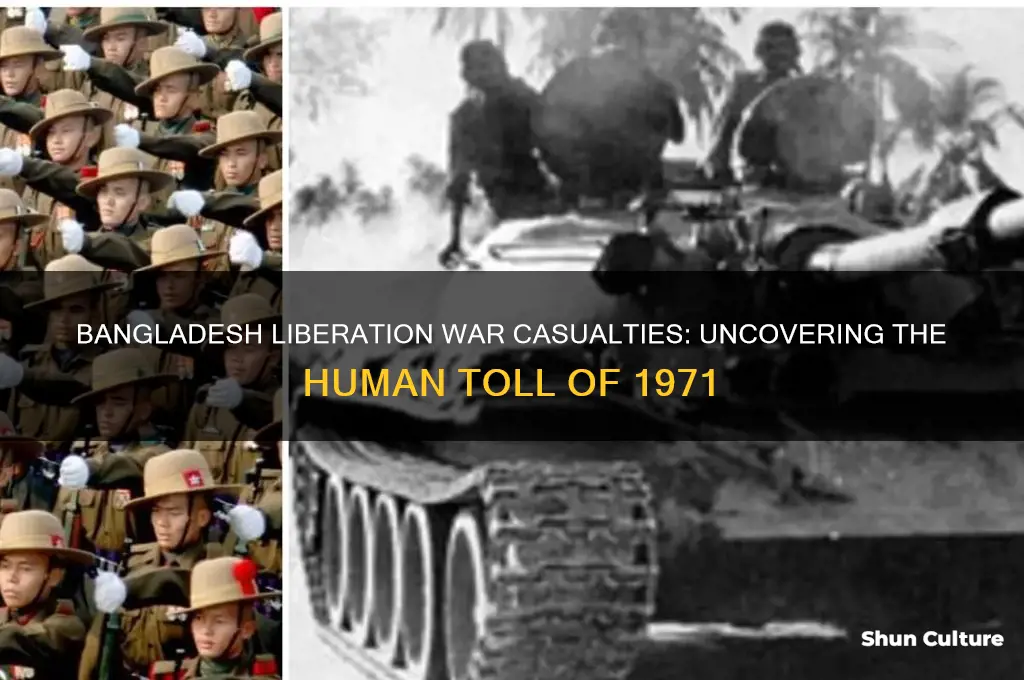 how many people died in bangladesh liberation war