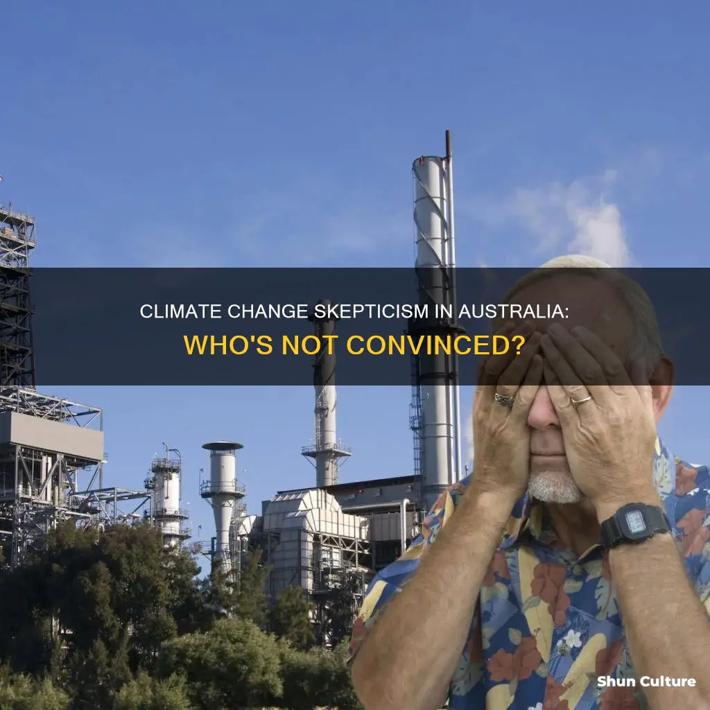 how many people don t believe in climate change australia