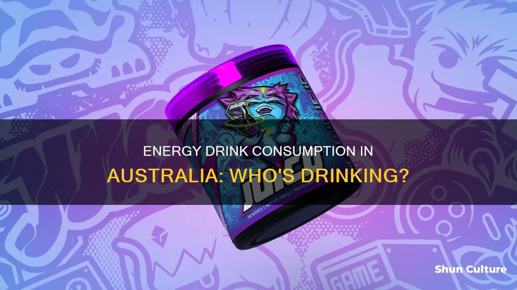 how many people drink energy drinks in australia