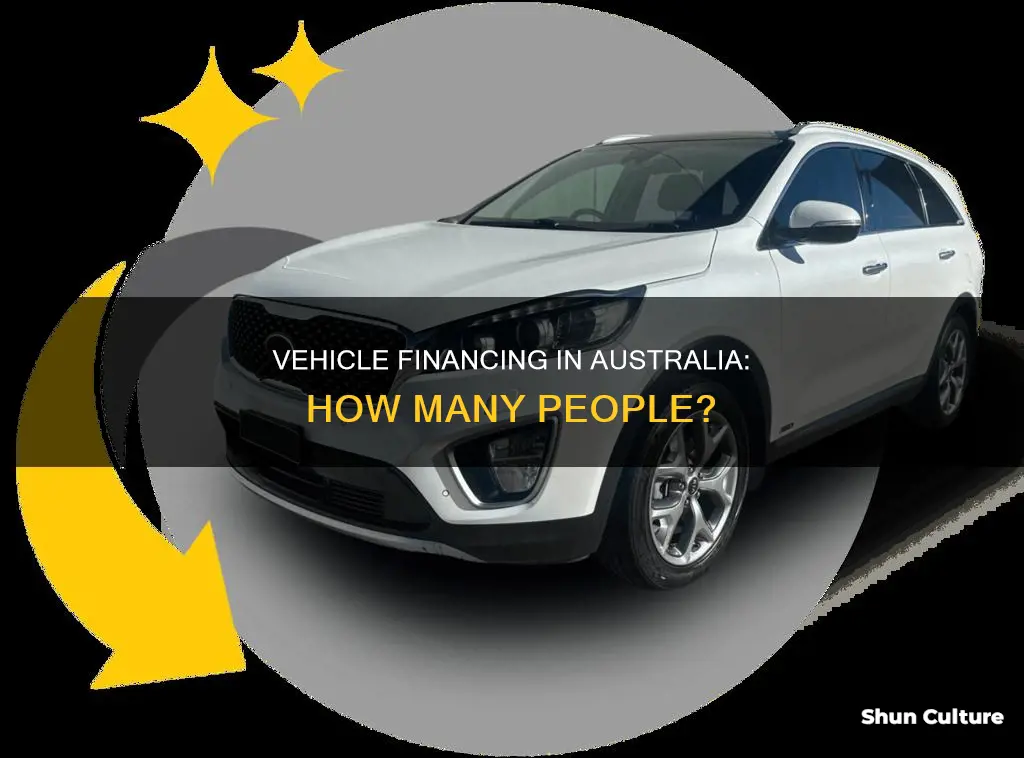 how many people finance vehicles in australia