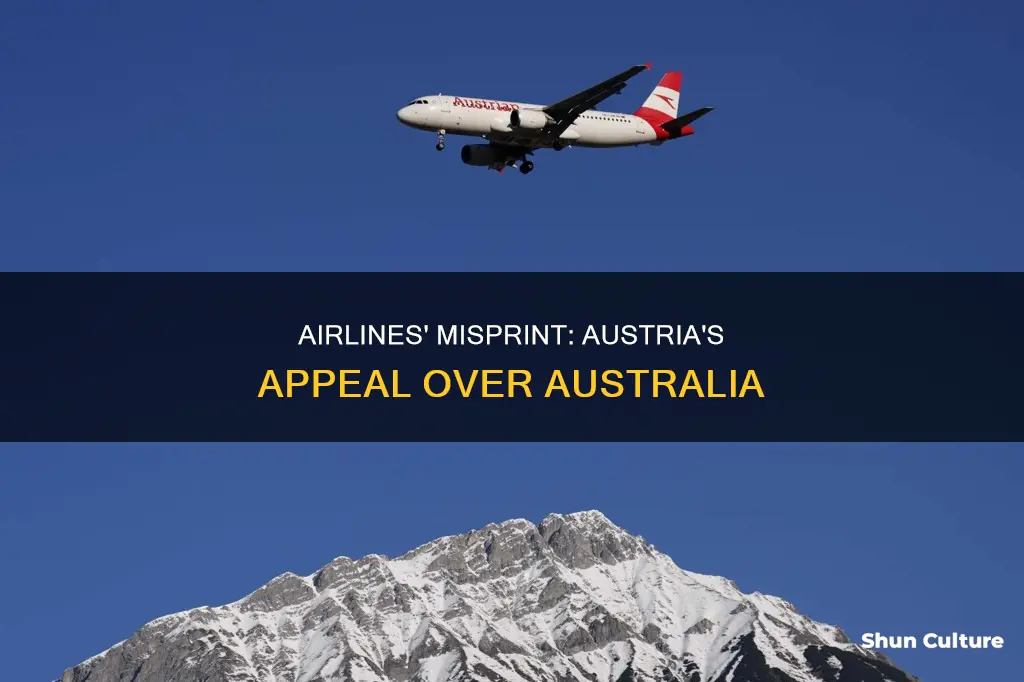 how many people flew to austria instead of australia