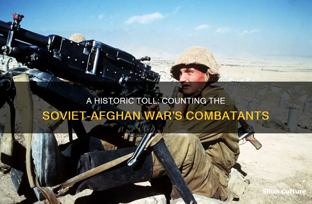 how many people fought in the afghanistan war 1979