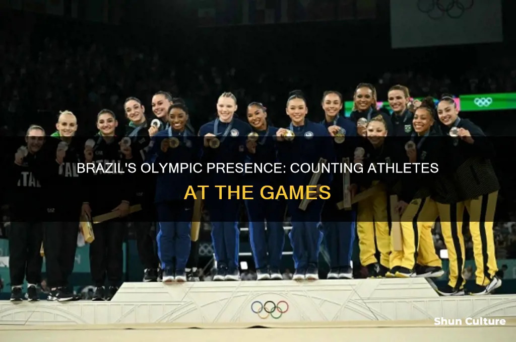 how many people from brazil participating in the olymics