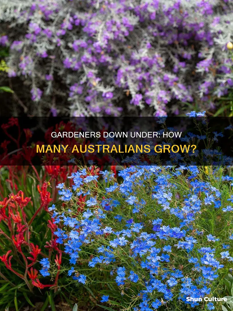 how many people garden in australia