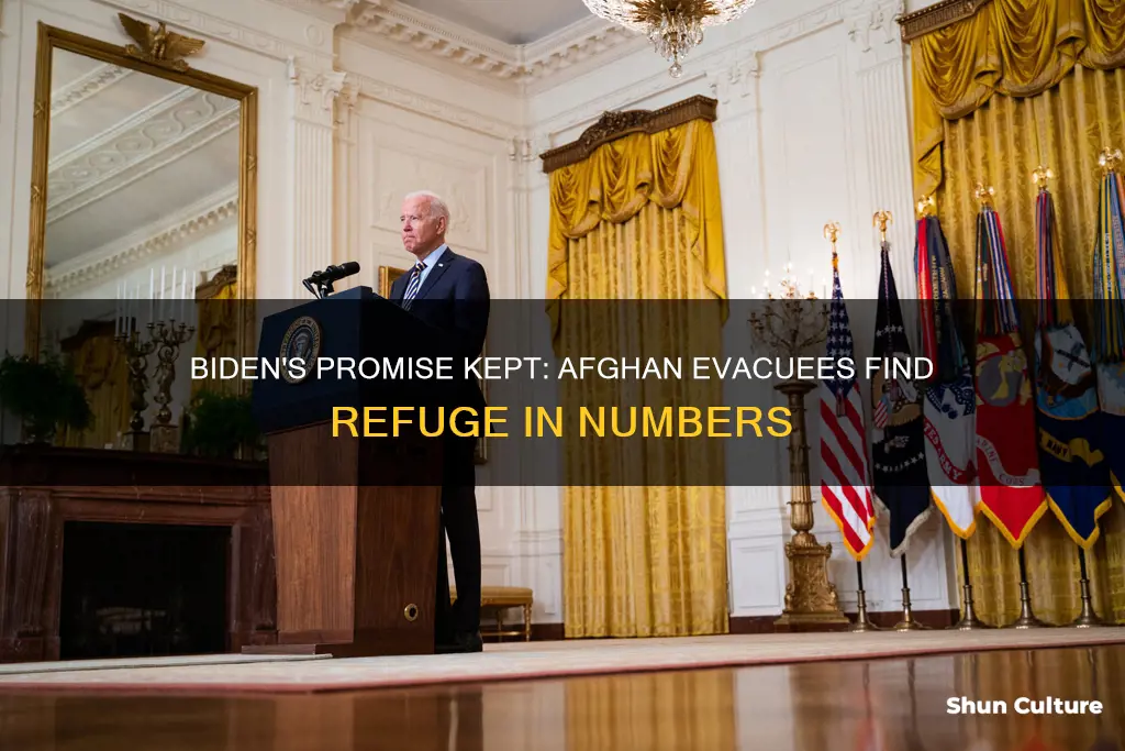 how many people has biden evacuated from afghanistan