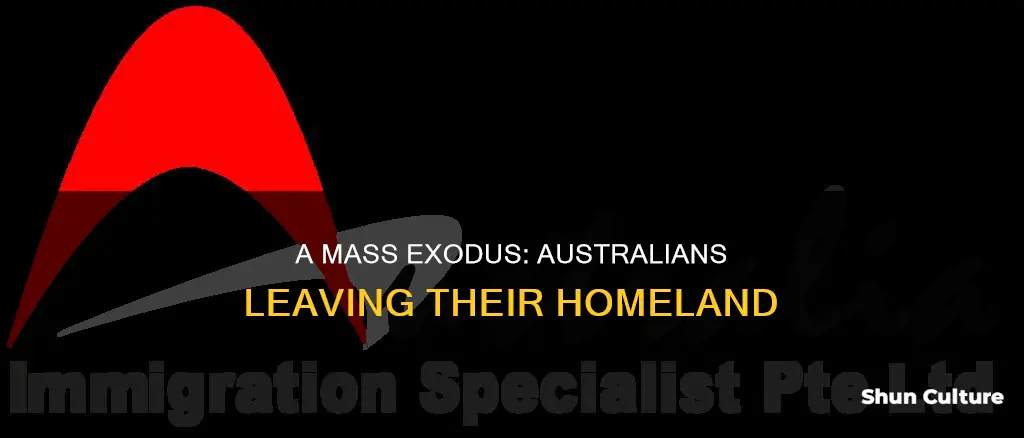 how many people have left australia