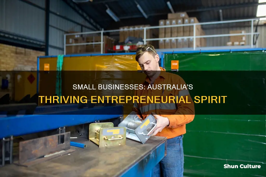 how many people have small businesses in australia