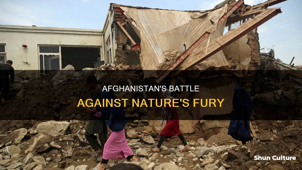 how many people in afghanistan are natural affected by disasters