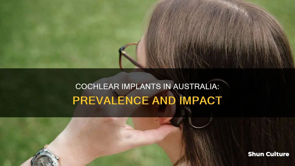 how many people in australia have a cochlear implant