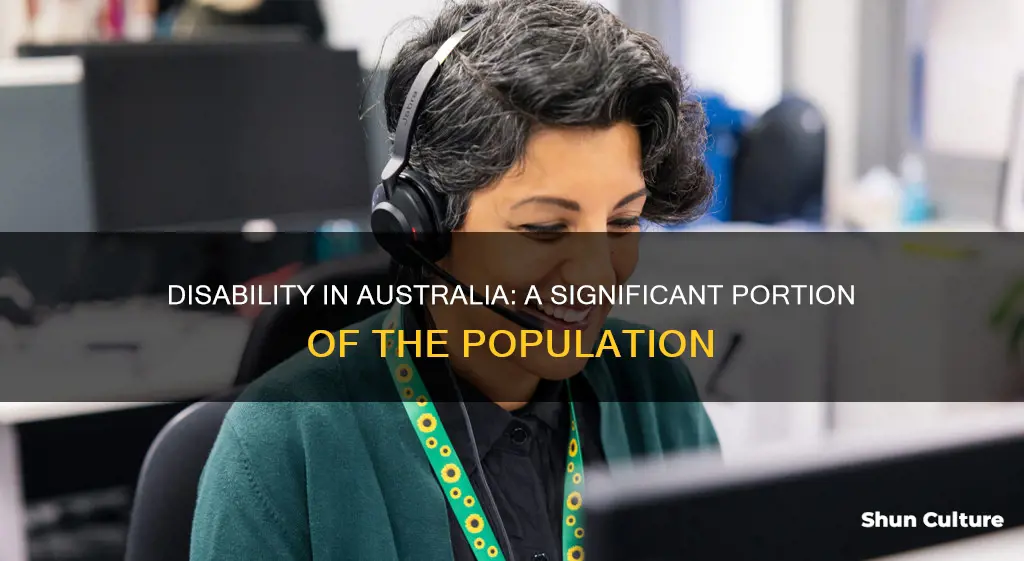 how many people in australia have a disability