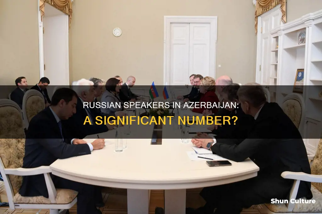 how many people in azerbaijan speak russian