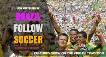 Brazil's Soccer Passion: Unveiling the Massive Fanbase Following the Sport