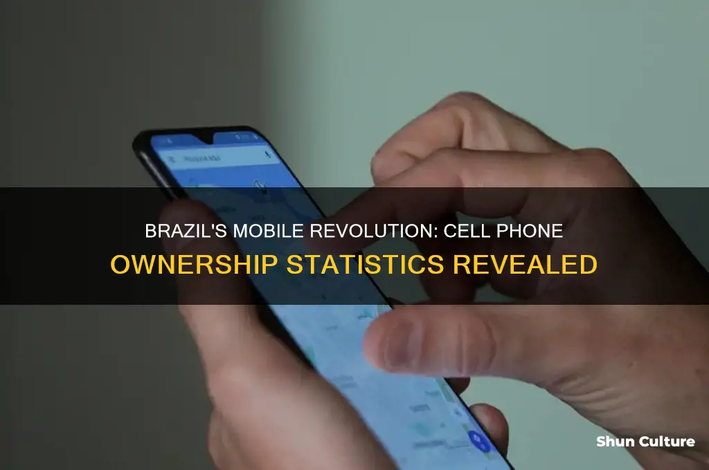 how many people in brazil have cell phones