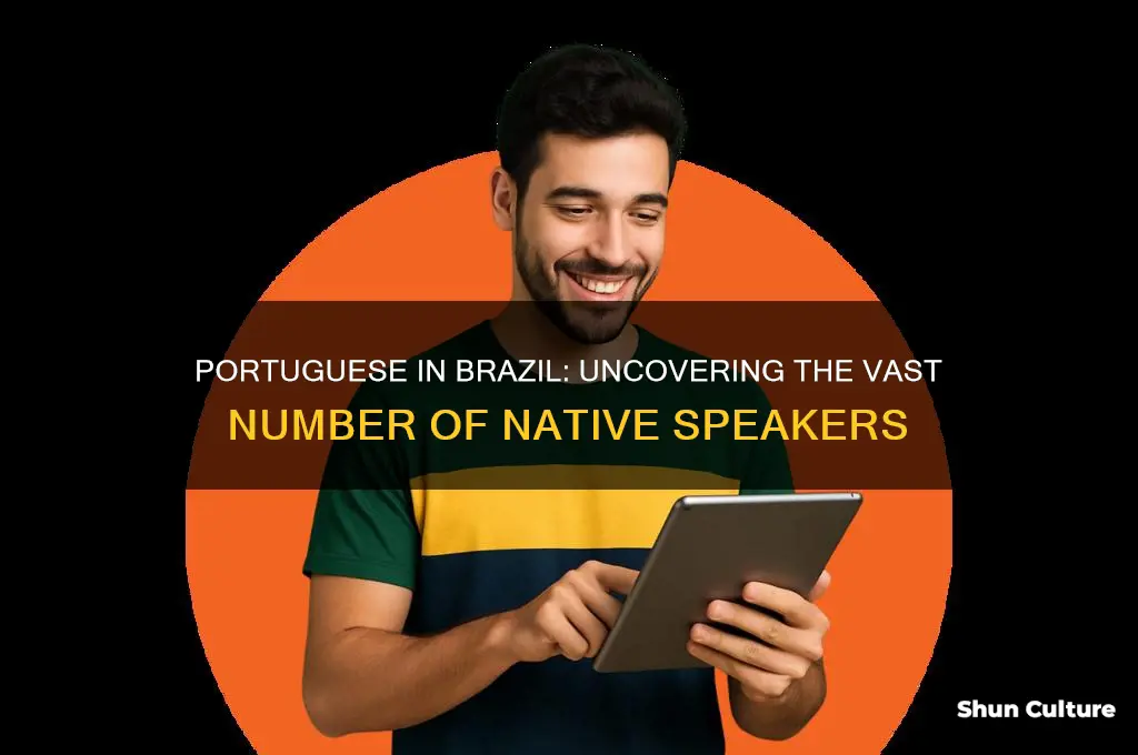 how many people in brazil speak portuguese