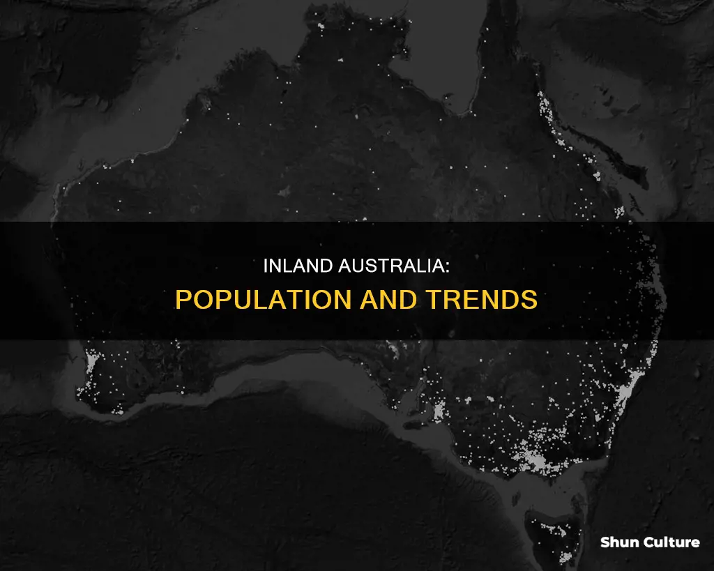 how many people live in inland australia