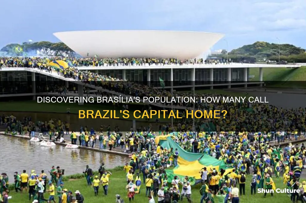 how many people live in the capital of brazil