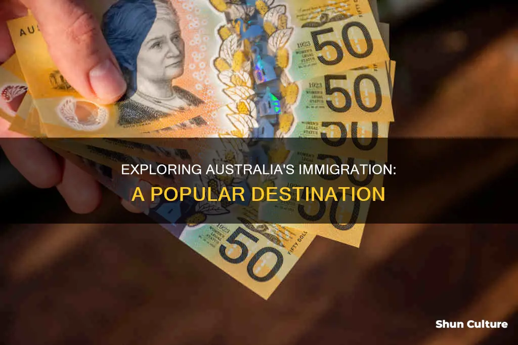 how many people migrate to australia