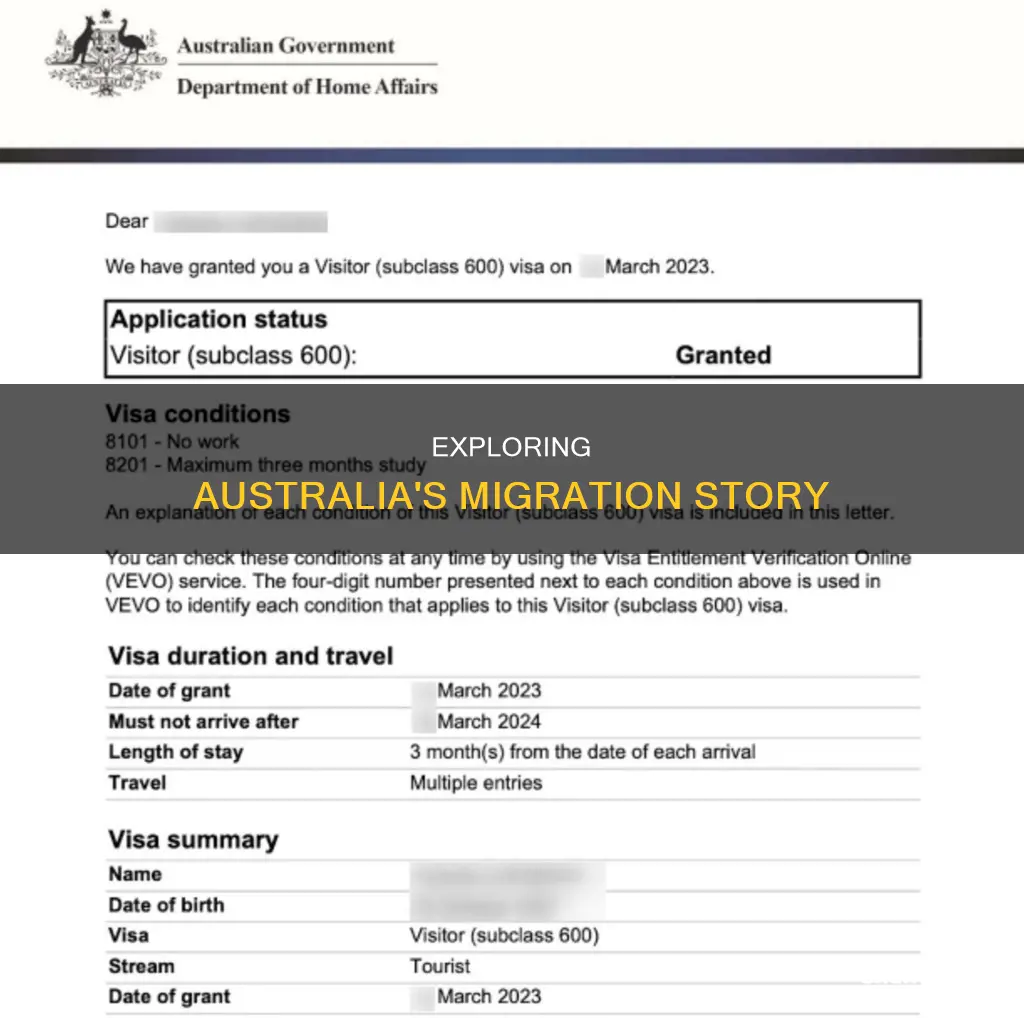 how many people migrated to australia