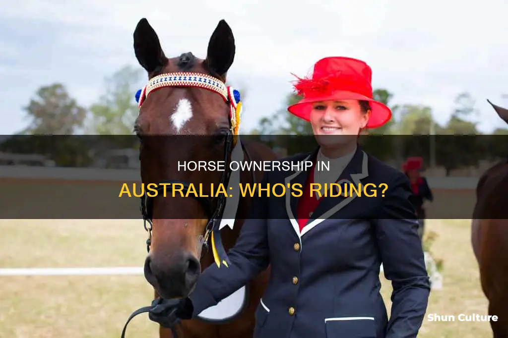 how many people own horses in australia