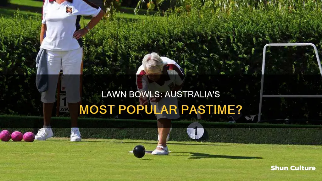 how many people play lawn bowls australia wide