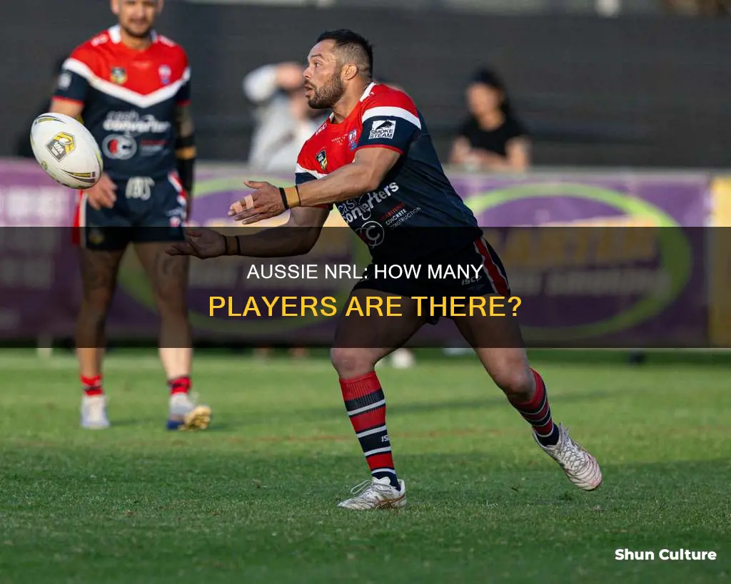 how many people play nrl in australia