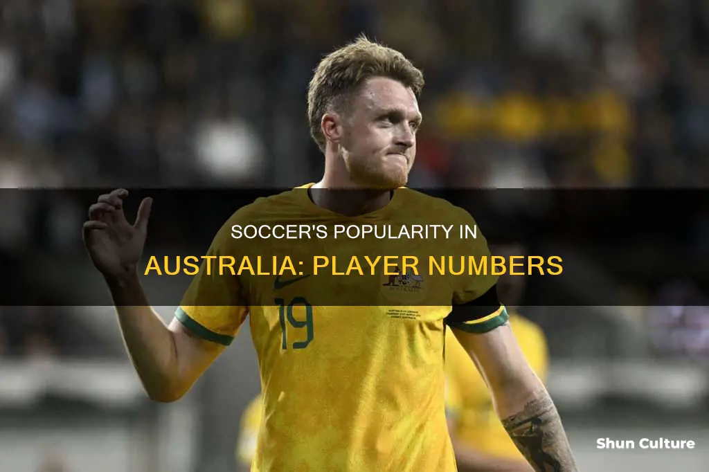 how many people play soccer in australia