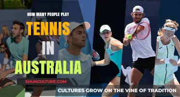 Tennis in Australia: How Many Players?