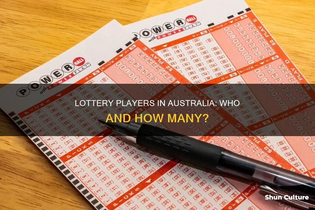 how many people play the lottery australia