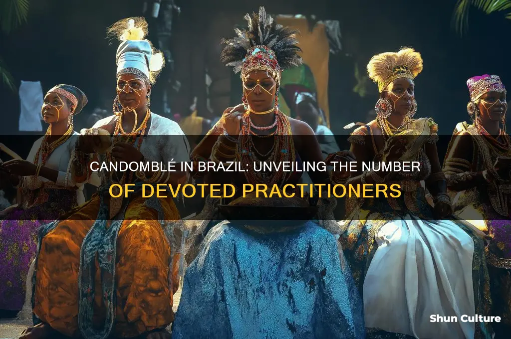 how many people practice candomble in brazil