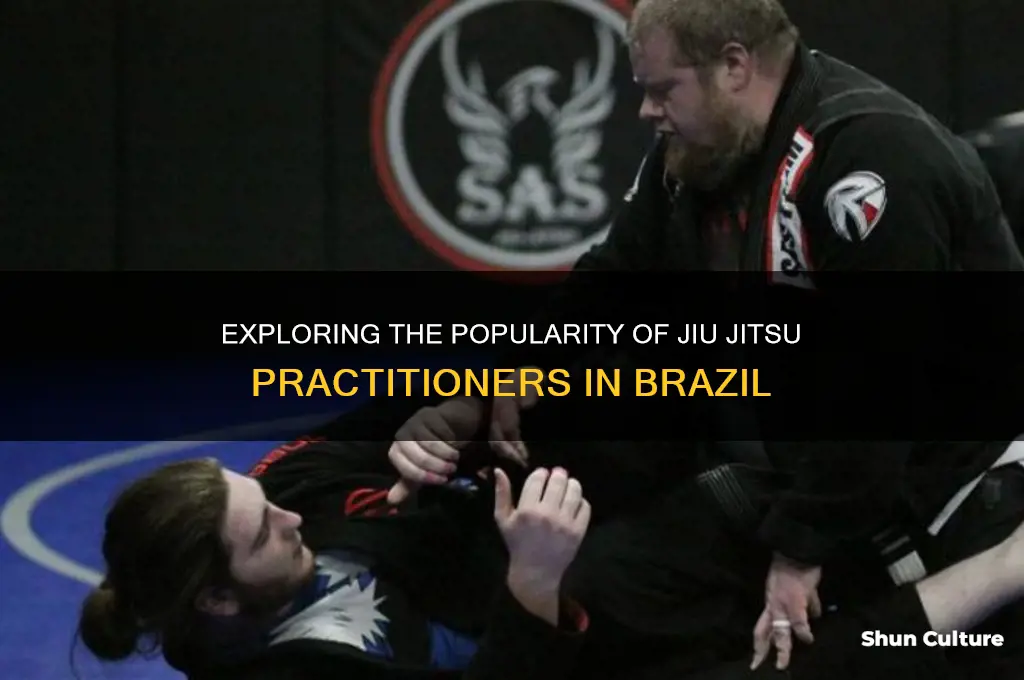 how many people practice jiu jitsu in brazil