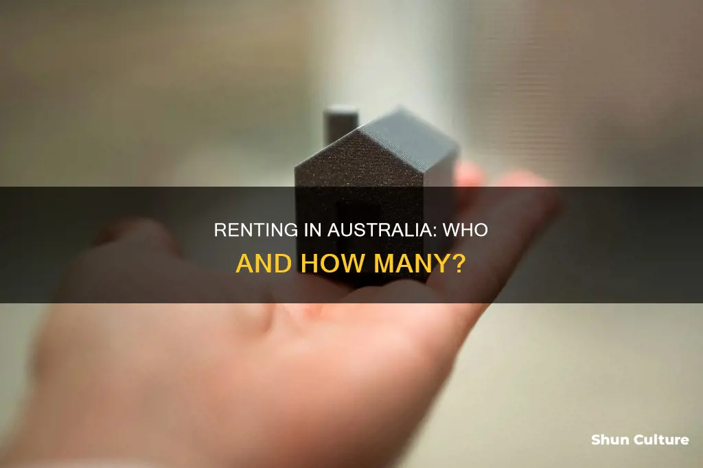 how many people rent in australia