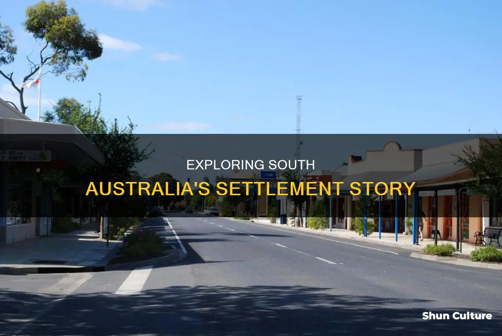 how many people settled in south australia