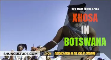 Exploring Xhosa Speakers: A Look at Botswana's Linguistic Diversity