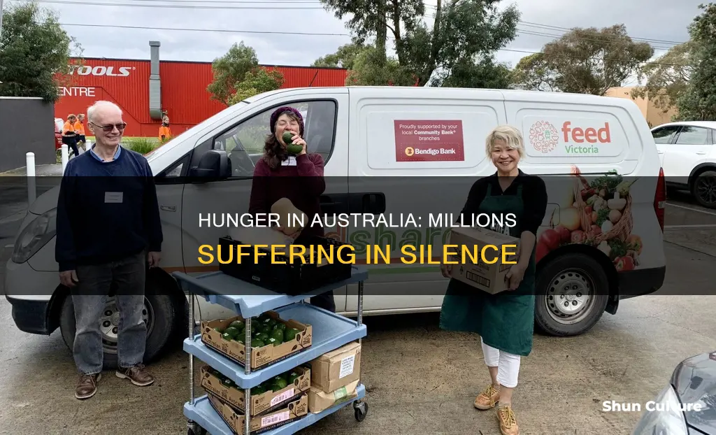 how many people suffer from hunger in australia