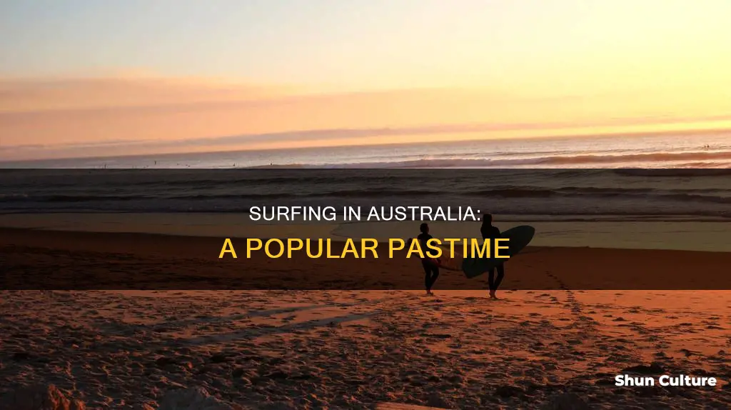 how many people surf in australia