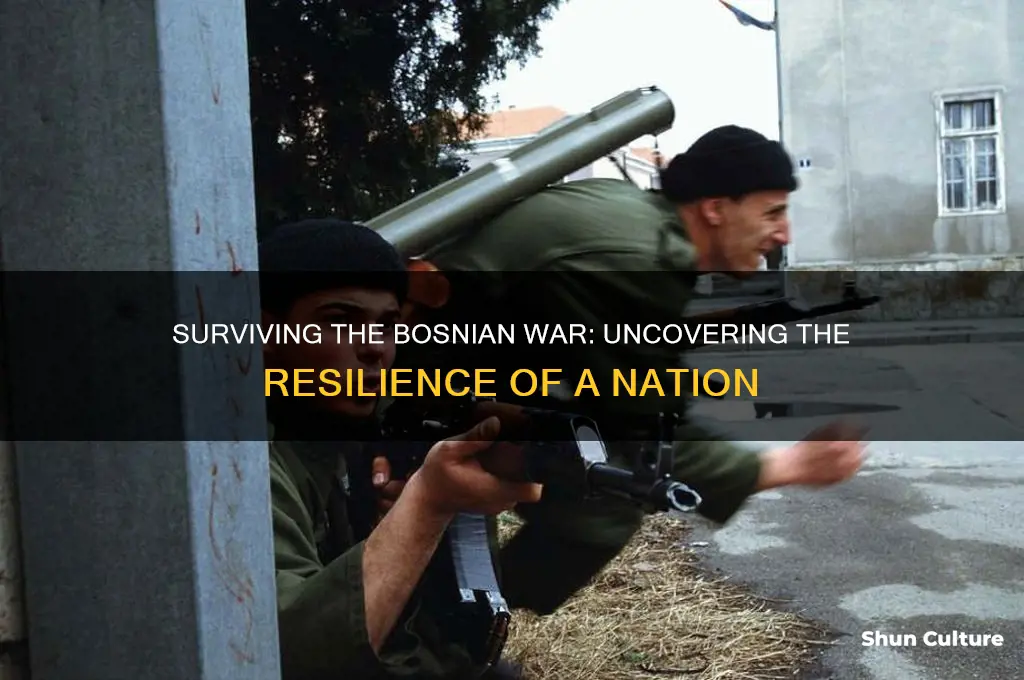 how many people survived the bosnian war