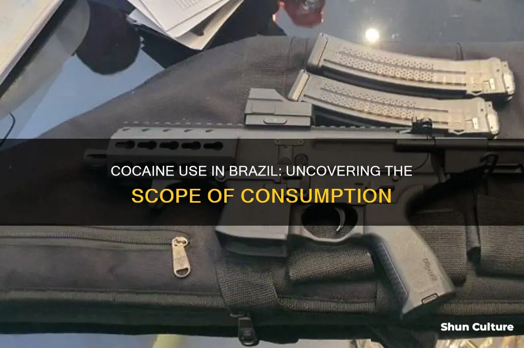 how many people use cocain in brazil
