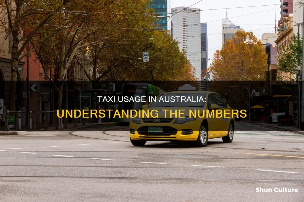 how many people use taxis in australia