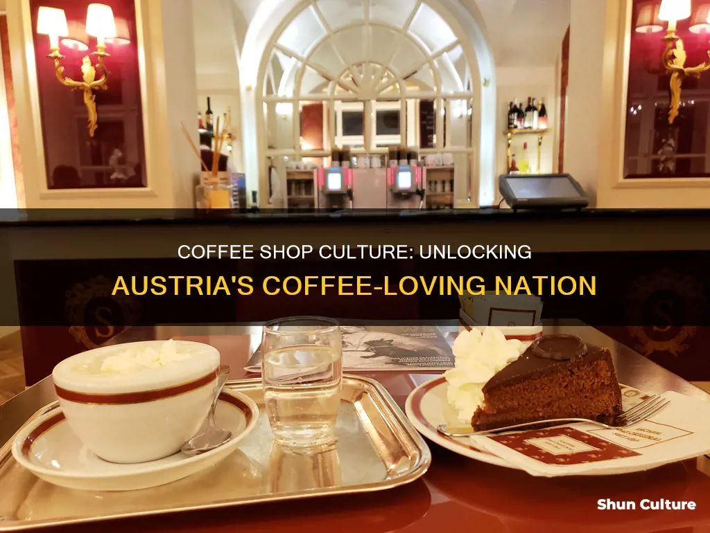 how many people visit coffee shop in austria