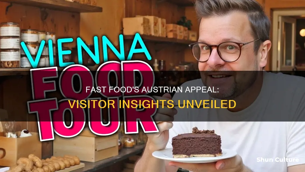 how many people visit fast food restaurants in austria