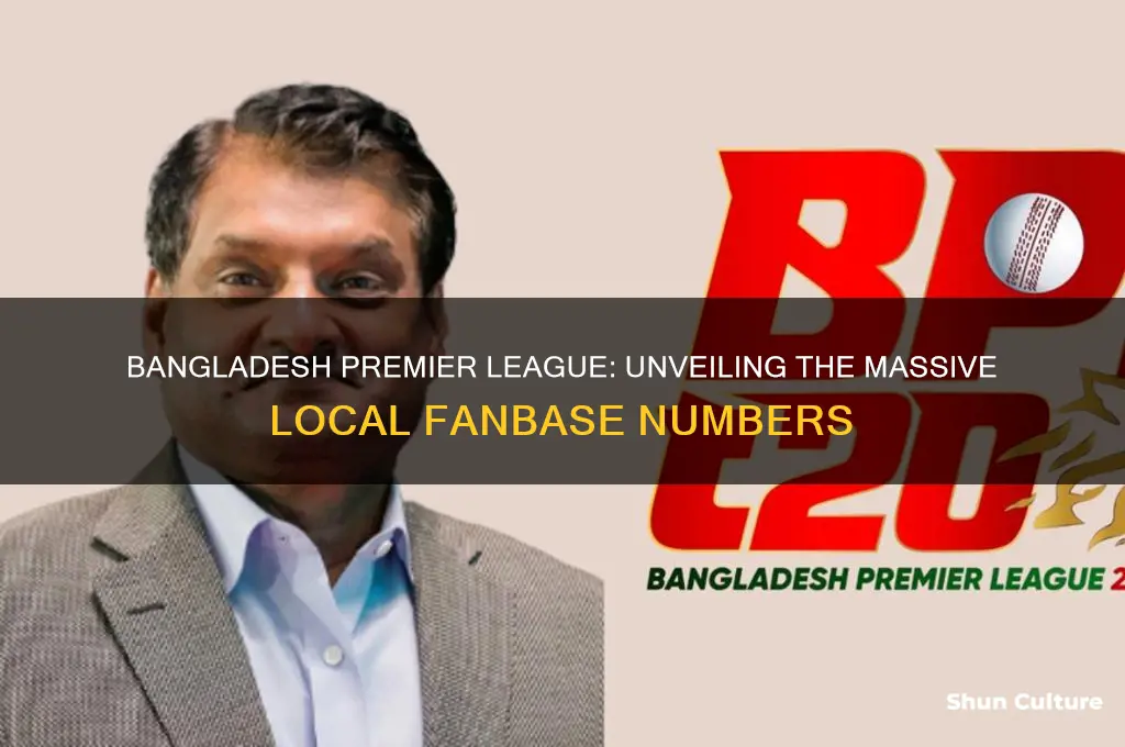 how many people watches bangladesh premier leauge in bangladesh