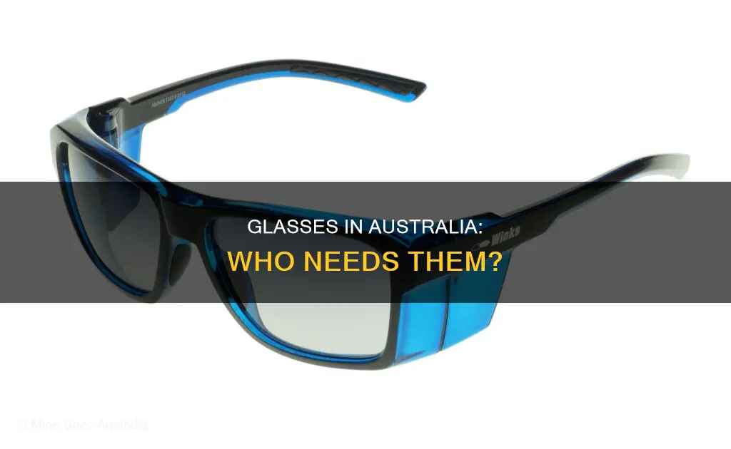 how many people wear glasses in australia