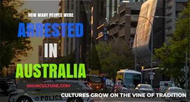 Arrests in Australia: A Large Number of People Detained