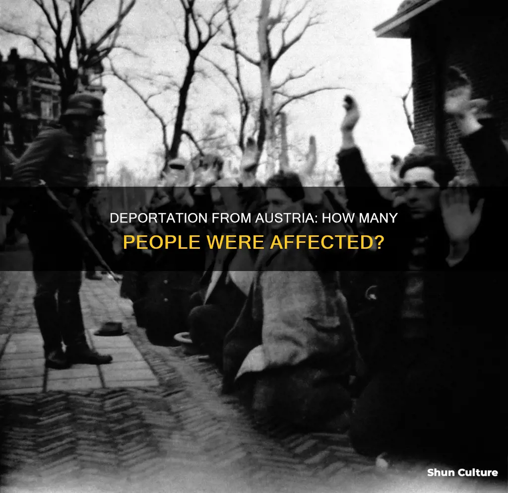 how many people were deported from austria