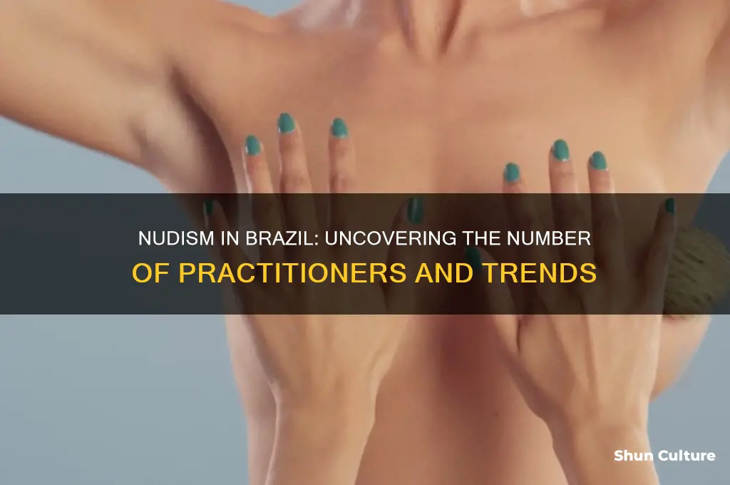 how many people.do.nudo in brazil