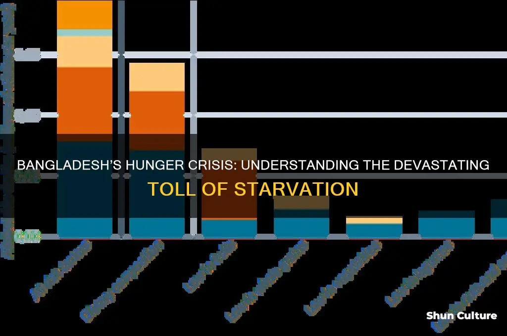 how many pepole died for hunger in bangladesh