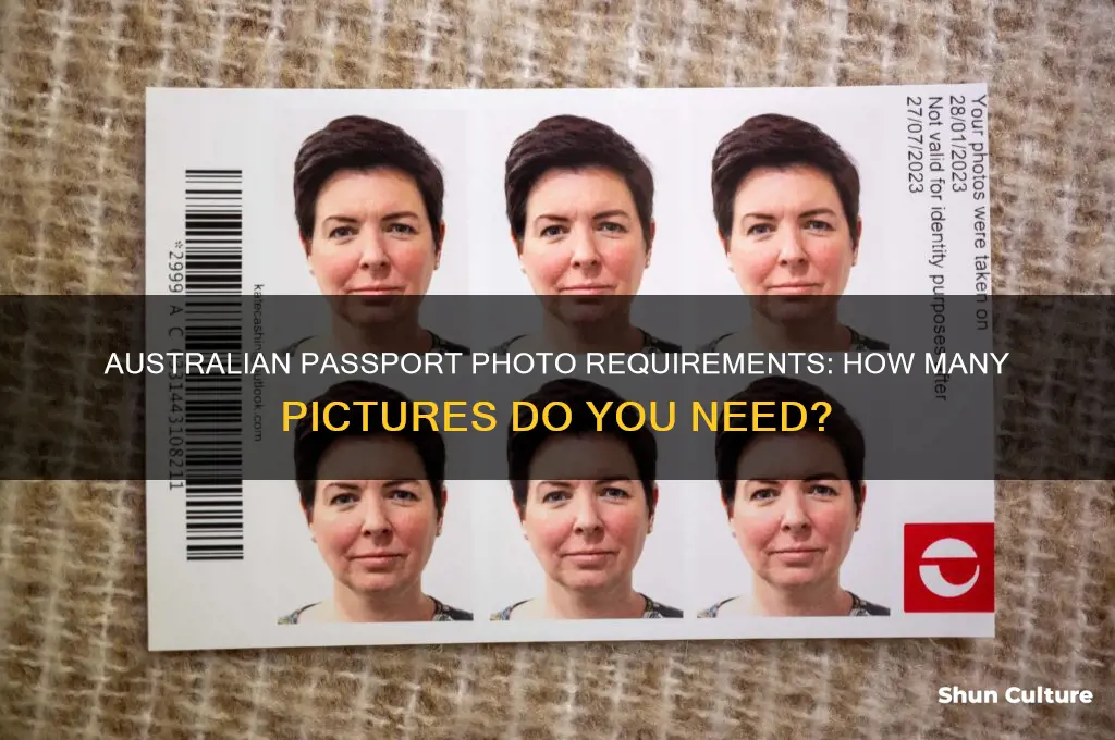 how many photograpes I need for australian passport